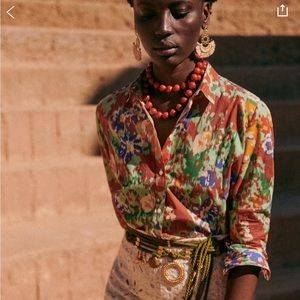 Sézane Iconic Pierro Shirt! Limited Edition print